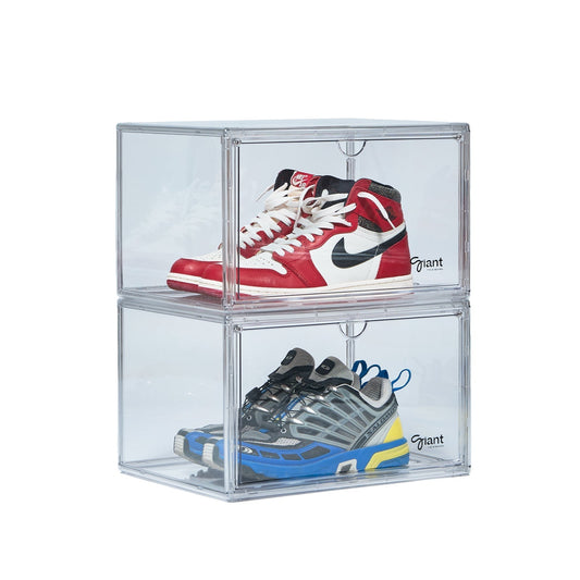 ¿El zapatero ha muerto? Las cajas acrílicas llegan para revolucionar el orden de tus zapatillas. - Giant Fine Shoecare - Accesorios para calzado