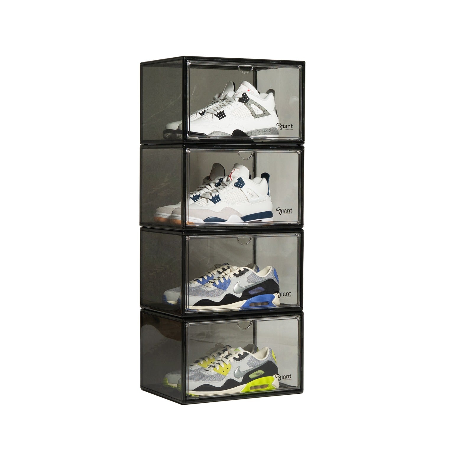 Cajas acrílicas black [PREVENTA DROP03] - Giant Fine Shoecare - Accesorios para calzado