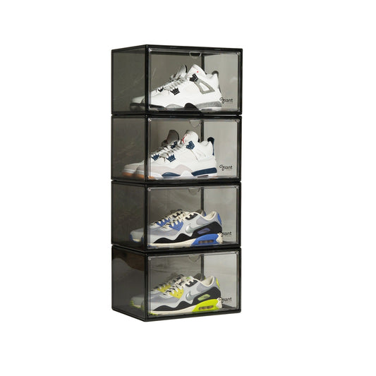 Cajas acrílicas black [PREVENTA DROP03] - Giant Fine Shoecare - Accesorios para calzado