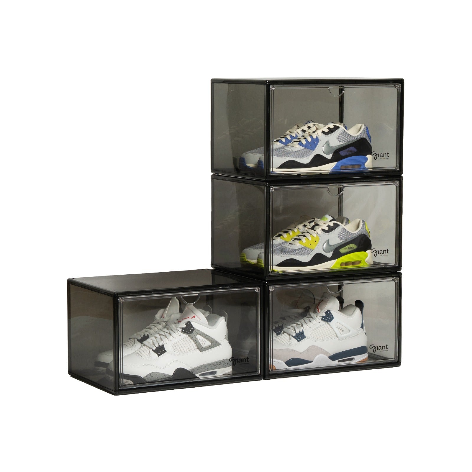 Cajas acrílicas black [PREVENTA DROP03] - Giant Fine Shoecare - Accesorios para calzado