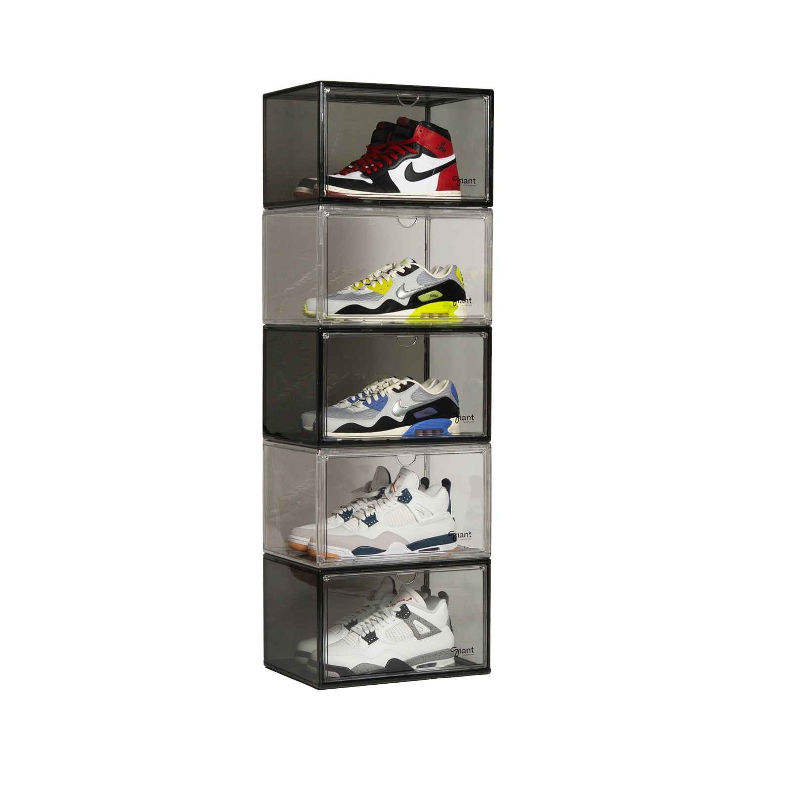Cajas acrílicas black [PREVENTA DROP03] - Giant Fine Shoecare - Accesorios para calzado