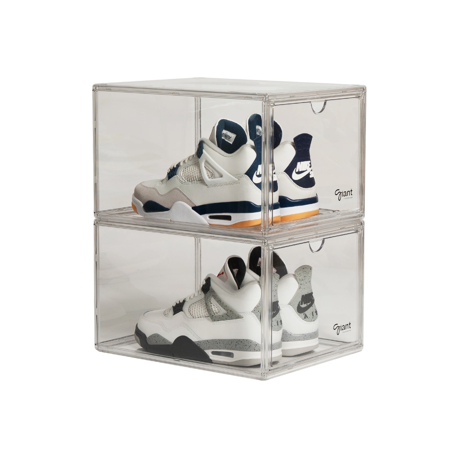 Cajas para zapatos transparentes puerta frontal [PREVENTA DROP03] - Giant Fine Shoecare - Accesorios para calzado
