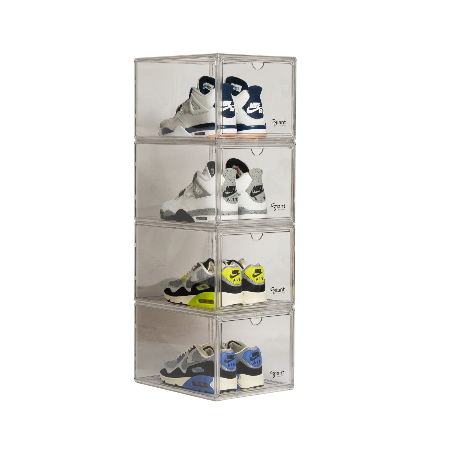 Cajas para zapatos transparentes puerta frontal [PREVENTA DROP03] - Giant Fine Shoecare - Accesorios para calzado