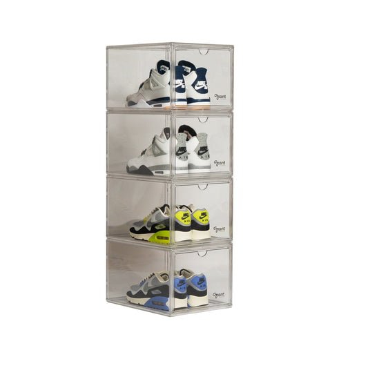 Cajas para zapatos transparentes puerta frontal [PREVENTA DROP03] - Giant Fine Shoecare - Accesorios para calzado