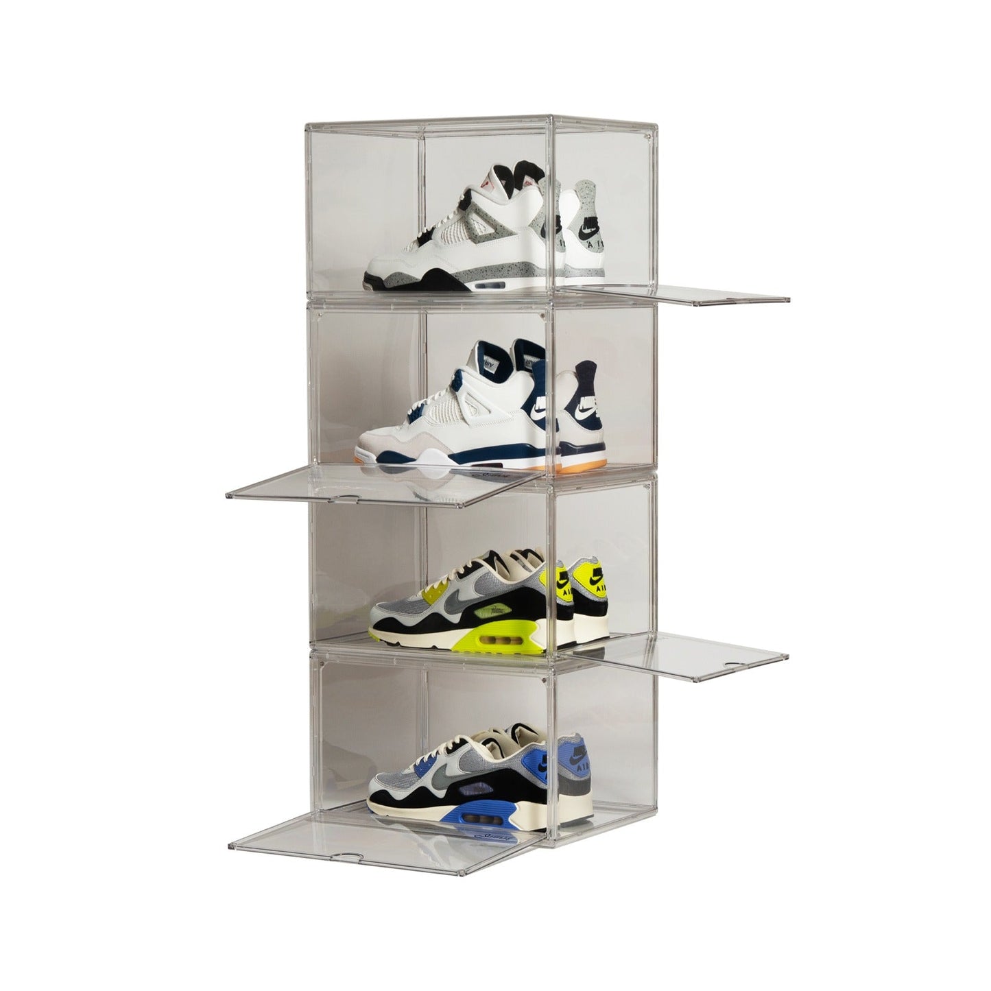 Cajas para zapatos transparentes puerta frontal [PREVENTA DROP03] - Giant Fine Shoecare - Accesorios para calzado