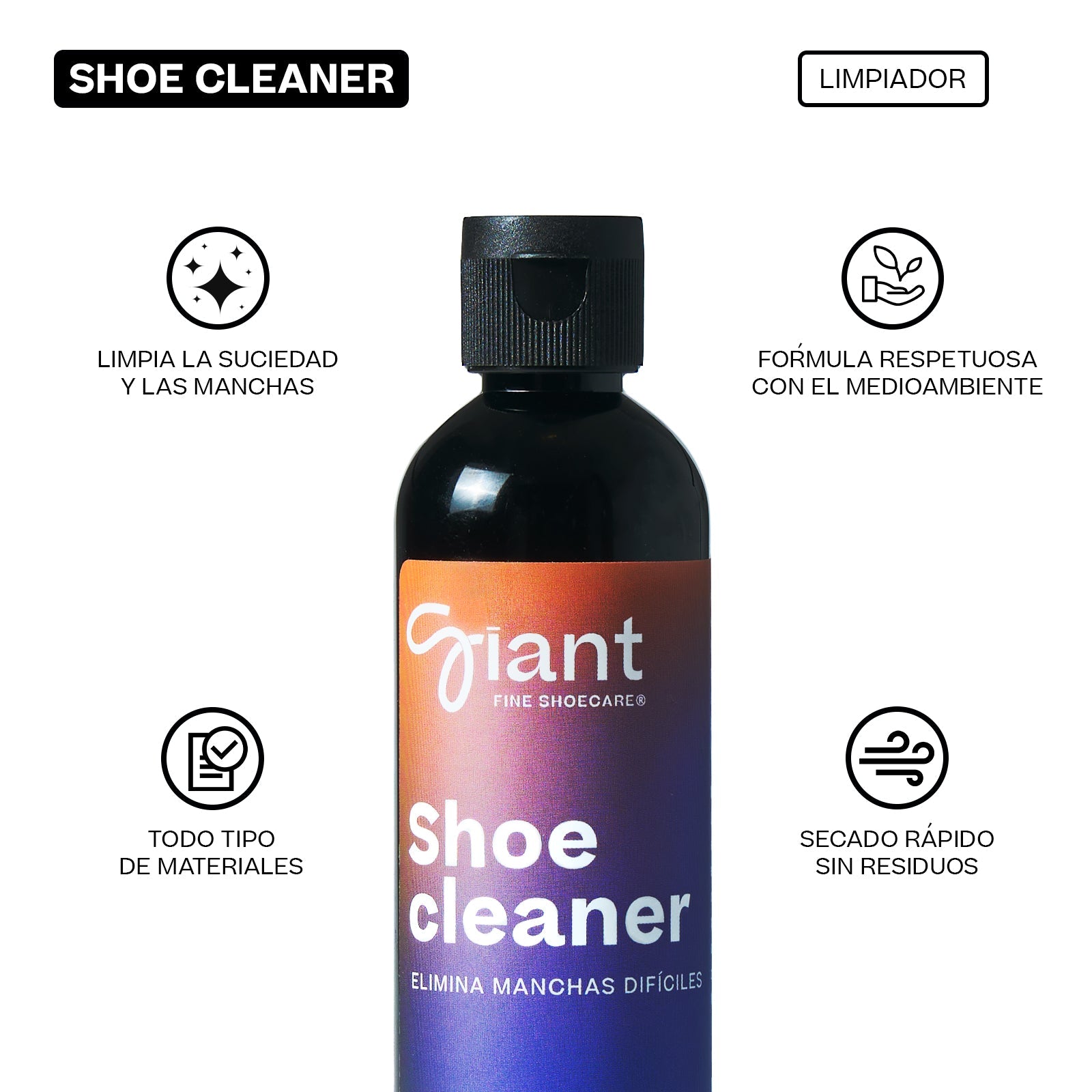 Kit Limpieza Zapatillas - Shoe Care Kit - Giant Fine Shoecare - Accesorios para calzado